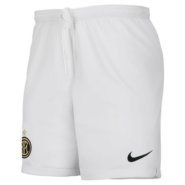 Pantalones Inter De Milán Replica Segunda Ropa 2019/20 Blanco